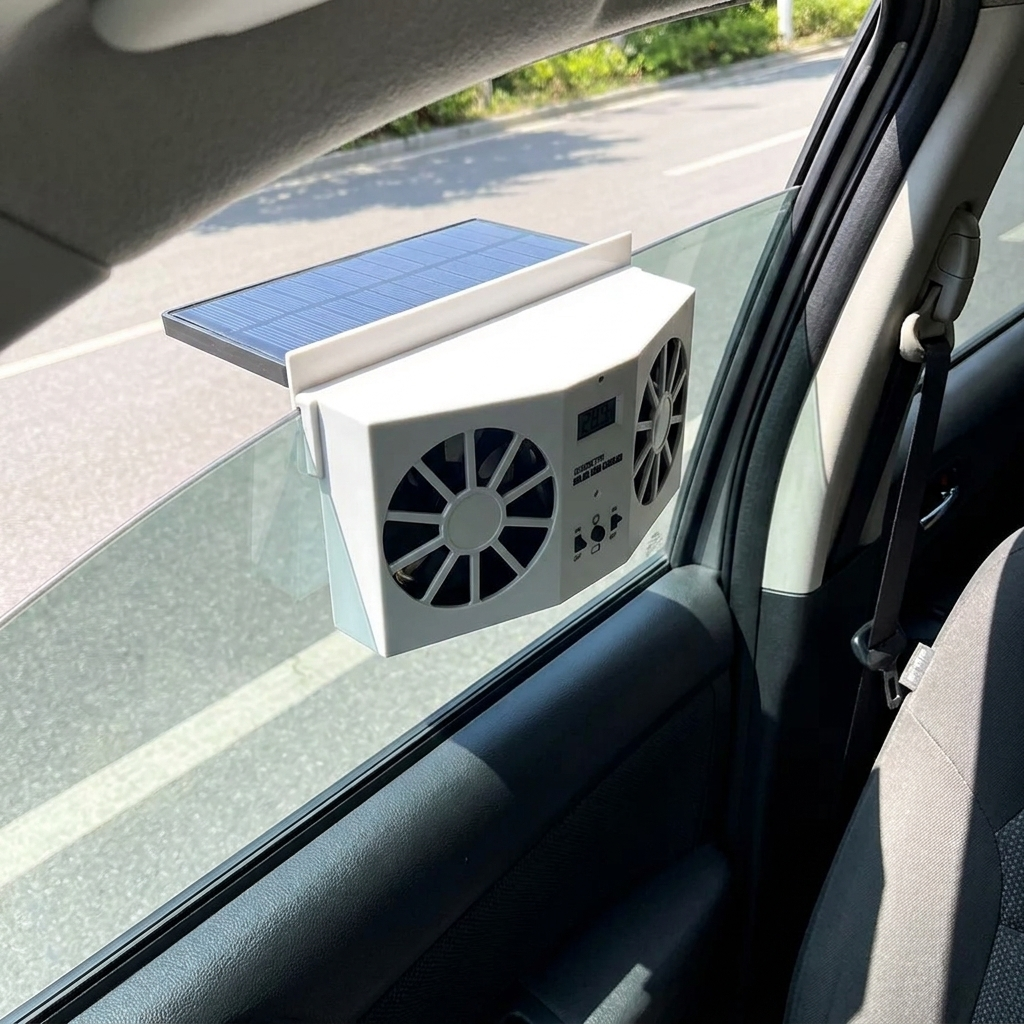 SolarVent Solar-Powered Car Ventilation Fan