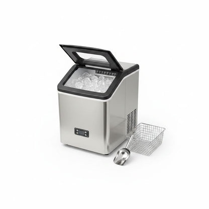GlaceoPro™ – Machine à Glaçons Inox 25 kg/24 h