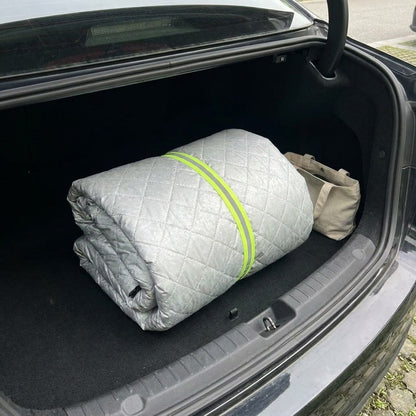 FrostGuard Half Car Cover — Windshield, Hood and Mirrors