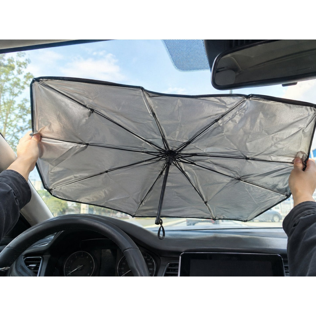 SunFold Umbrella Windshield Sunshade